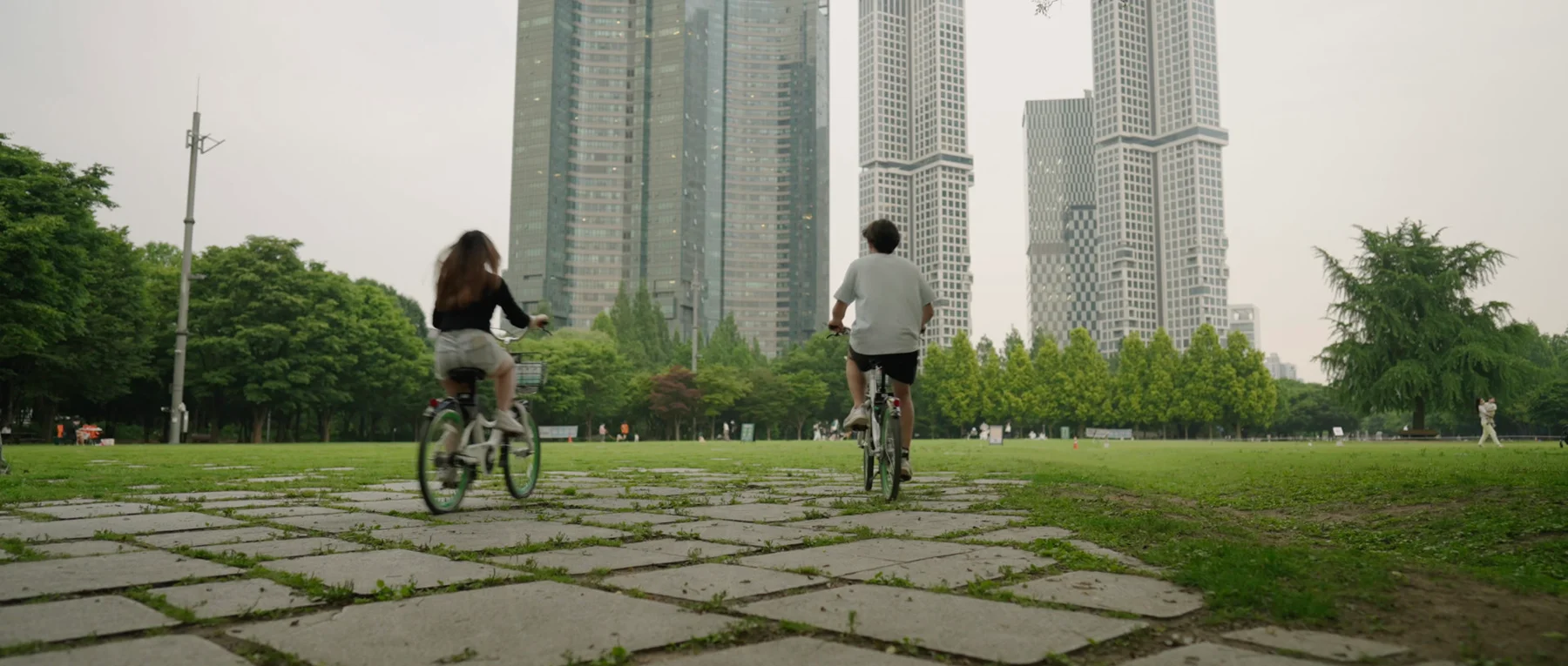 Old Neighborhood with Greeny Trees — film still 1